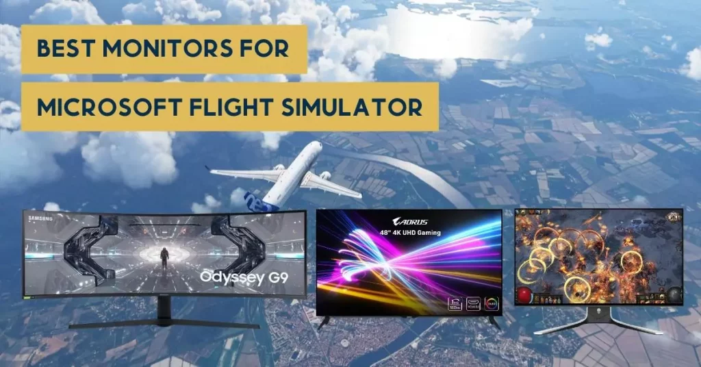 Best Monitors for Microsoft Flight Simulator 2020